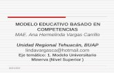 MODELO EDUCATIVO BASADO EN COMPETENCIAScmas.siu.buap.mx/portal_pprd/work/sites/pdi/resources/LocalConten… · MODELO EDUCATIVO BASADO EN COMPETENCIAS MAE. Ana Hermelinda Vargas Carrillo
