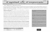 Primera newsletter sobre CorPorate FinanCe en esPaña · 2,6% del capital. Dinamia adquiere hasta el 24,34% de la participación accionarial, invirtiendo hasta un máximo de €11,5M.