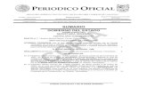 PERIODICO OFICIAL - po.tamaulipas.gob.mxpo.tamaulipas.gob.mx/wp-content/uploads/2018/10/cxxxv-56-12051… · TOMO CXXXV Cd. Victoria, Tam., miércoles 12 de mayo de 2010. Número
