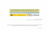 Manual de usuario - Sede Electrónica IDAE · Manual de usuario Justificación de la realización del proyecto Segunda convocatoria del programa de ayudas para la renovación de las