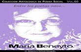 Entre los poetas míos… María Beneyto...- Premio de la Crítica de poesía catalana en 2003. - En Enero de 2000 fue galardonada por las Cortes Valencianas en ocasión del Día Internacional
