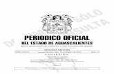 PERIODICO OFICIAL - Gobierno del Estado de Aguascalientes ...€¦ · Nota. La superficies de uso habitacional, vialidad y equipamiento pertenecen a los ubicados dentro de la mancha