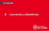 Convenios y Beneficios - Universidad de los Andes · Contacto: nkunze@bci.cl Teléfono: +562 2692 8942 Sitio web: BCI. Plan de cuenta corriente costo $0 por los primeros 12 meses.