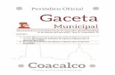 1. Acuerdo del Ayuntamiento de Coacalco de Berriozábal en ... · Que el Ayuntamiento de Coacalco de Berriozábal Estado de México 2019-2021, en la ... porque siento que es una falta