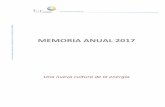 MEMORIA ANUAL 2017 - Fundación Renovables · 7 I.3 Notas de prensa Durante 2017 la Fundación Renovables ha emitido 29 notas de prensa. Iniciamos el año 2017 reclamando al Ministro