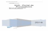 SUS - Portal de Proveedores · SUS - Vista Excel de mis entregas (1) Vemos el diseño del excel con todas las columnas del portal "mis entregas". SUS - PORTAL DE PROVEEDORES 6 7.