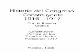 9061 - diputados.gob.mx · _____HISTORIA DEL CONGRESO CONSTITUYENTE 1916-1917 En una de las actas que levantaron postularon la necesidadde legislar sobre los Derechos del Hombre,