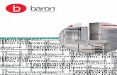 REFRIGER AZIONE - Baron Professional · El evaporador colocado fuera de la cámara permite tener grandes espacios de contención. La amplia selección de modelos ... Tasto Up / Up