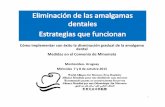 Cómo implementar con éxito la disminución gradual de la ... · Cómo implementar con éxito la disminución gradual de la amalgama dental Medidas en el Convenio de Minamata Montevideo-Uruguay