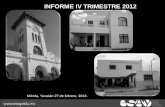 INFORME IV TRIMESTRE 2012transparencia.yucatan.gob.mx/datos/2013/esay/... · Programa de Vinculación “Arte y Contexto, Andarte”. Examen de resultados Participaron 20 Escuelas: