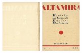 Altamira1945 - Centro de Estudios Montañesescentrodeestudiosmontaneses.com/.../Altamira1945_1.pdf · ducido por Don Maximiliano Camarón y editado en Madrid en 1884; Gonzalo Argote
