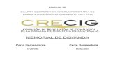 MEMORIAL DE DEMANDA - CRECIGcrecig.com.gt/sites/default/files/702.pdf · Decreto 1-86, Ley de Amparo, Exhibición Personal y Constitucionalidad, 1986. II. Internacional Ley Modelo