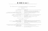 DIDAC - revistas.ibero.mxrevistas.ibero.mx/didac/uploads/volumenes/20/pdf/Didac_66.pdf · retos que nos plantea la educación en sus distintas facetas. Tratando de acercarnos a la