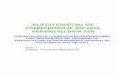 PLIEGO ESPECIAL DE CONDICIONES N° 040-2018- PER1001711 ... · Reglas generales de ejecución (RGE): Las reglas que se encuentran en el R.D. del 14.01.2013, modificado el 22.06.2017,