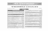 Cuadernillo de Normas Legales - Gaceta Juridica · Seguridad en Educación Vial - PRONACESVI 400810 ENERGIA Y MINAS R.M. Nº 336-2009-MEM/DM.- Aprueban lista de bienes y servicios