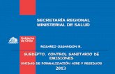 SECRETARÍA REGIONAL MINISTERIAL DE SALUDpryma.blogutem.cl/files/2013/09/universidad-UTEM.pdf · 2018-02-04 · Establece Norma de Emisión para Incineración y Coincineración que