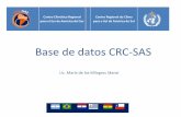Base de datos CRC-SAS · Base de datos/productos de monitoreo de sequías. “Servicios Climáticos para el Sur de Sudamérica”. Producción, síntesis y diseminación de datos