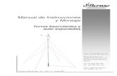 Manual de Instrucciones y Montajescalofrios.es/parques/wp-content/uploads/2012/06/tipos_torres.pdf · posible respecto de los obstáculos. Las torres basculantes Este tipo de torre