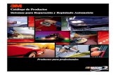 Catálogo de Productos Sistemas para Reparación y Repintado Automotriz€¦ · Industria Automotriz, ya sea en el proceso de fabricación de automóviles, ensamble de autobuses,