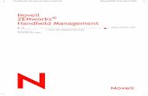 Novell ZENworks Handheld Management€¦ · Confidencial: sólo para uso interno de Novell Manual (ESN) 15 de abril de 2004 Notificaciones legales Novell, Inc. no otorga ninguna garantía