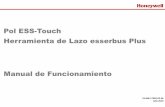 Pol ESS-Touch Herramienta de Lazo esserbus Plus Manual de ... · 4.1 Procedimiento para importar archivos de lazo en Tools 8000 21 ... Pol ESS Touch realiza y muestra un mapa físico