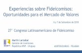 Experiencias sobre Fideicomisos - :: Federación Latinoamericana de …felaban.s3-website-us-west-2.amazonaws.com/memorias/archivo... · Por ejemplo: sector infraestructura Las 3/4
