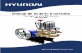Manual de Usuario y Garantía - Hyundai Powerhyundaipower.com.mx/Manuales/03Fumigadoras/Manual_HYD3367… · Fumigadora de Pistones HYD3300 10 Manual de Usuario Fumigadora (2) Fallo