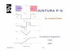 Tipo p JUNTURA P-Nmaterias.fi.uba.ar/6205/Material/Apuntes/Juntura P-N.pdfLas Junturas son crucial para muchas aplicaciones de semiconductores. Métodos para hacer junturas p-n Difusión