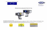 Manual de instrucciones de uso Cámara termográfica PCE-TC 3D · Las cámaras térmicas de la serie PCE poseen imagen térmica e imagen visual, además tienen la opción de mostrar
