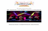 DEL 23 AL 26 DE JULIO 18° FESTIVAL COLOMBIA CANTA Y … · 2020-03-19 · de la Musica andina colombiana. 3. Generar nuevos públicos para la música andina colombiana 4. Difundir