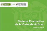 Presentación de PowerPoint - MinAgricultura · RESUMEN DE COYUNTURA SECTORIAL NACIONAL Cadena Productiva de la Caña de Azúcar EXPORTACIONES: La reducción de la producción nacional