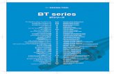 BT series - 聖和精機株式会社 · 2019-12-26 · BT series HSK series ST series Versatile Tool Cutting Tool Accessories Data BT series #5 ³æ ¶ #5 ³æ ¶ BT series #5³æ