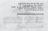 SUPERVIVENCIA Y REGULACIÓN DE LA VIDA SOCIALnomadas.ucentral.edu.co/nomadas/pdf/nomadas_19/19... · El objetivo de este artículo es explorar algunas formas de interacción social