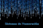Sistema de Numeración Decimal · Sistema de Numeración Decimal ... Convertir los siguientes números Binarios a Decimales: 01100111 2, 11001011 2 y 00100110 2 6. Convertir los siguientes
