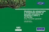 6A Medidas de adaptación y mitigación - BIVICA · CEPAL Medidas de adaptación y mitigación frente al cambio climático en América Latina y el Caribe… 9 Introducción El cambio