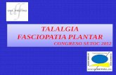 TALALGIA FASCIOPATIA PLANTAR...Aplicación de 3 sesiones ESWT aplicadas a 63 pacientes (73 espolones), 25 hombres y 38 mujeres con edad media de 54 años desde noviembre 1999 hasta