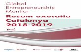 Resum executiu Catalunya 2018-2019 · 4 1. El projecte GEM Catalunya 2018-19 Com en anys anteriors, l’informe GEM (Global Entrepreneurship Monitor) relatiu a Catalunya 2018-2019