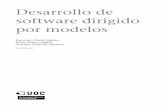 Desarrollo de software dirigido por modelos · 2019-05-27 · El desarrollo de software dirigido por modelos (denominado MDD por su acró-nimo en inglés, model-driven development)