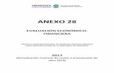 ANEXO 28...ANEXO 28 EVALUACIÓN ECONÓMICO-FINANCIERA PROYECTO GESTIÓN INTEGRAL DE RESIDUOS SÓLIDOS URBANOS ZONA METROPOLITANA DE …