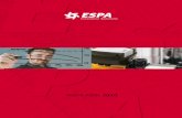 TARIFA ABRIL 2010 ESPA 2010 .pdf · E3 (ESPA Efficient Engineering) es el símbolo que resume nuestra filosofía de la calidad y mejora continuas: una ingeniería propia basada en