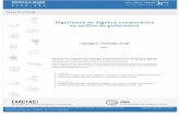 'Algoritmos de álgebra conmutativa en anillos de polinomios' · in Singular (Decker et al., 2011), one of the most commonly used computer algebra systems, and are now available for