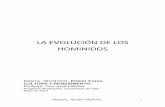 LA EVOLUCIÓN DE LOS HOMINIDOS - caumas.orgcaumas.org/wp-content/uploads/2015/03/LA-EVOLUCI%d3N-DE-LOS-HOMINIDO… · Alumno: Jacobo Pedrosa 1 LA EVOLUCIÓN DE LOS HOMINIDOS Materia: