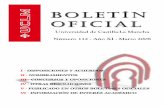 BOLETÍN OFICIAL - UCLM · Boletín Oficial Universidad de Castilla-La Mancha Marzo 2008 / nº 112 4 DECRETO 29/08, de 19-02-2008, Consejo de Gobierno por el que se dispone el nombramiento