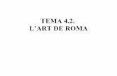TEMA 4.2. L’ART DE ROMA · Esquema domus. Esquema vil·la. Esquem a via. Pont du Gard. Aqüeducte d e Segòvia. Aqüeducte d e Segòvia. ESCULTURA ESCULTURA. Escultura – retra