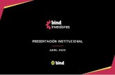 Presentación Institucional IAM-Abril 2020-ESPAÑOL · PRESENTACIÓN INSTITUCIONAL ABRIL 2020. NUESTRA HISTORIA Industrial Asset Management S.A. surge de la compra de la Sociedad