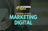 Presentación de PowerPoint - Lanzadera Digital€¦ · Periodismo por la Universidad de Murcia, Postgrado en Marketing Online por la Universidad de Valencia, ... digital . I-anZADERR