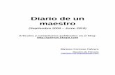 Diario de un maestro - Macocamacoca.org/IMG/pdf/Diario_de_un_maestro-_Mariano_Coronas.pdf · 2010-09-05 · En estos seis años, en el blog http:gurrion.blogia.com se han publicado,