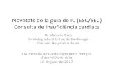 Novetats de la guia de IC (ESC/SEC) Consulta de insuficiència … · 2017-12-18 · Novetats de la guia de IC (ESC/SEC) Consulta de insuficiència cardiaca XVI Jornada de Cardiologia