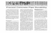 CP Info -- Precast Concrete Pipe Durability...Title CP Info -- Precast Concrete Pipe Durability Subject CP Info -- Precast Concrete Pipe Durability Created Date 9/4/2002 3:28:08 PM
