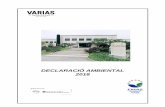 DECLARACIÓ AMBIENTAL 2018 - Gráficas Varias...Declaració Ambiental 2018 4 Presentació de l’Empresa Gràfiques Varias, S.A.U., va ser fundada l’any 1918 com empresa familiar